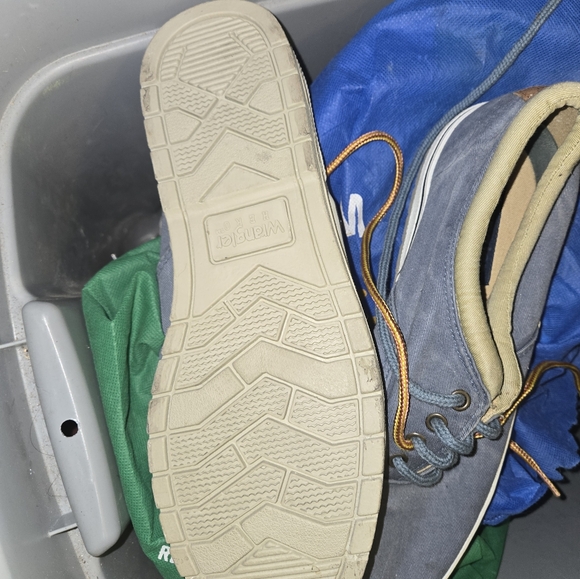 Wrangler mens lace up canoe shoes - Picture 2 of 3